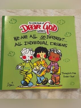 My Little Book of Dear God Letters We Are All So Different All Individual Design